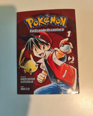 MANGA POKEMON LA GRANDE AVVENTURA VOLUME 1