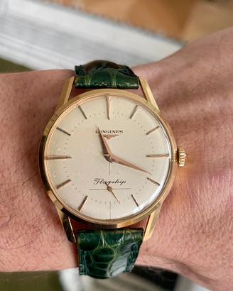 Longines Flagship oro rosa