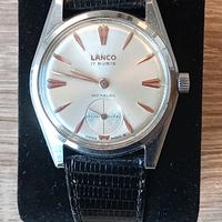 Lanco 17 Rubis Incabloc, movimento 1305