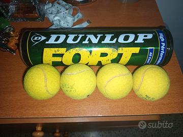 tubo porta palline  Dunlop  anni 80'/90'