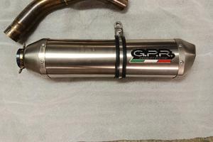 Terminale di scarico GPR pentasport Titanium