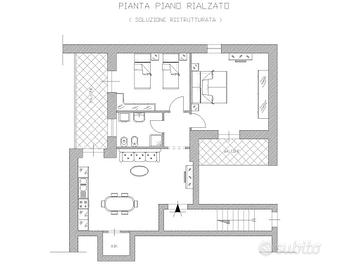 piano rialzato ristrutturato