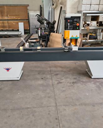 Saldatrice due teste + pulitrice