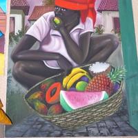 Quadro enorme, 120 x 90, acrilico, Cuba