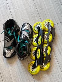 Pattini inline da corsa bont numero 38