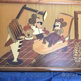 Quadro in legno dentista