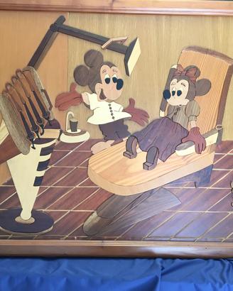 Quadro in legno dentista