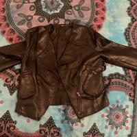 giacca in pelle donna TEZENIS taglia S