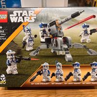 Lego 75345 Star Wars 501st clone MAI APERTO