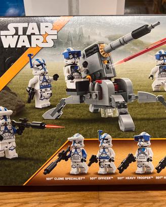 Lego 75345 Star Wars 501st clone MAI APERTO