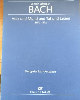 spartiti coro Bach BWV 174a