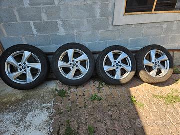 4 cerchi Audi q3 originali 18 pollici 