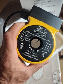 pompa di circolazione acqua termocamino pannelli .