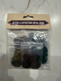 Monete in metallo originali Scythe