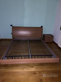 Camera da letto in legno artigianale