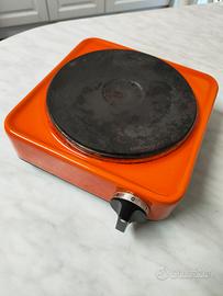 Piastra elettrica portatile arancione