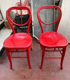 Coppia di sedie Thonet