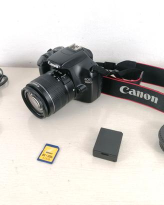 Reflex Canon 1100d Video HD Ott.Condizioni