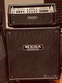 Testata cassa mesa M-Pulse 600 4x10 + footswitch