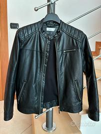 Giubbino ecopelle bambino