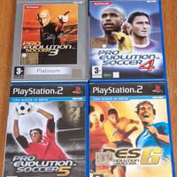 PES - Pro Evolution Soccer 3, 4, 5, 6 - PS2