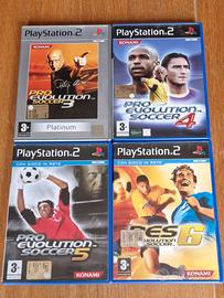 PES - Pro Evolution Soccer 3, 4, 5, 6 - PS2