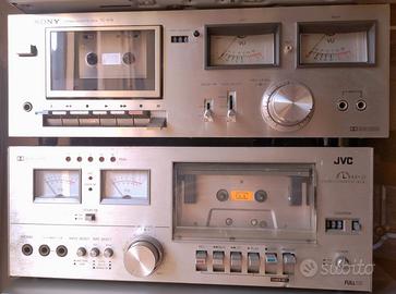Lettore cassette MC Sony TC -K1A , JVC KD-21