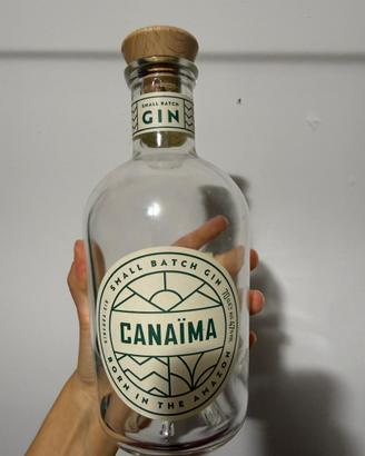 Bottiglia vuota Canaima Gin