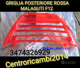 Griglia faro stop malaguti f12 rossa