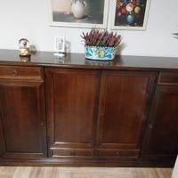 credenza stile arte povera 