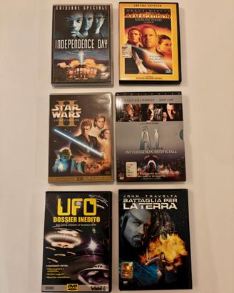 Lotto 6 DVD cult sci-fi/azione