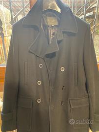 Cappotto da uomo nero XL