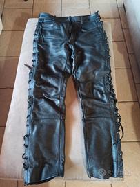 Pantaloni in pelle