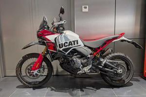 Ducati DesertX RALLY BIANCO TRICOLORE THRILLING BL