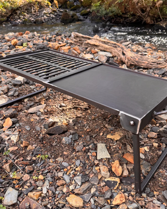 Barbecue griglia da campeggio