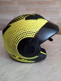 CASCO JET LS2 OF570 giallo fluo