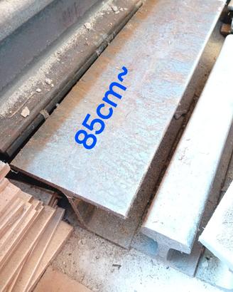 Putrelle profili H ferro acciaio spezzoni