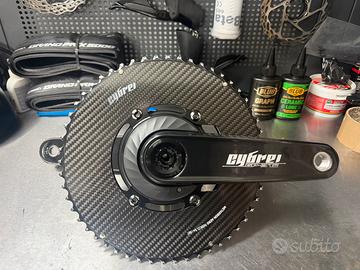 Guarnìtura con powermeter Cybrei