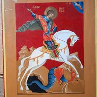 Quadro Miracolo di San Giorgio e il drago