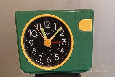 vintage casio sveglia piccola 