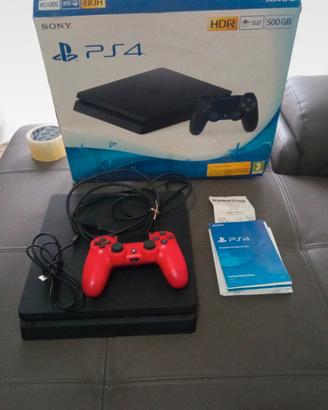 PS4 Slim 500GB Jet Black 