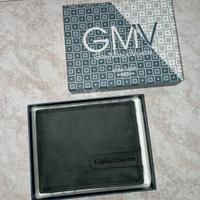 Portafoglio nuovo nero in pelle