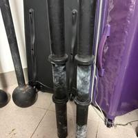 Steel mace + manubri caricabili