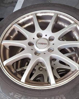4 pneumatici 205/55 R16 91T  + cerchi in lega