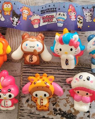 Hello Kitty and Friends pajama party  squishy