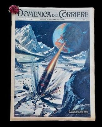 La Domenica del Corriere 27 settembre 1959 Razzo