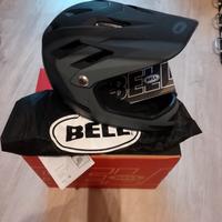 casco bell sanction MTB Downhill nero grigio