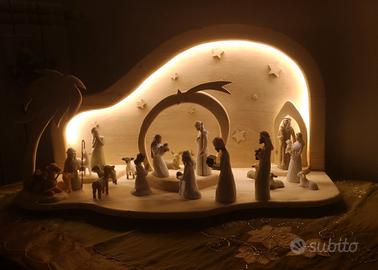 Presepe di legno