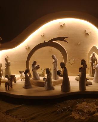 Presepe di legno