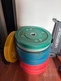 Set Dischi Bumper Strength Shop 140 kg